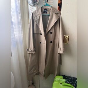 Zara trench coat size medium